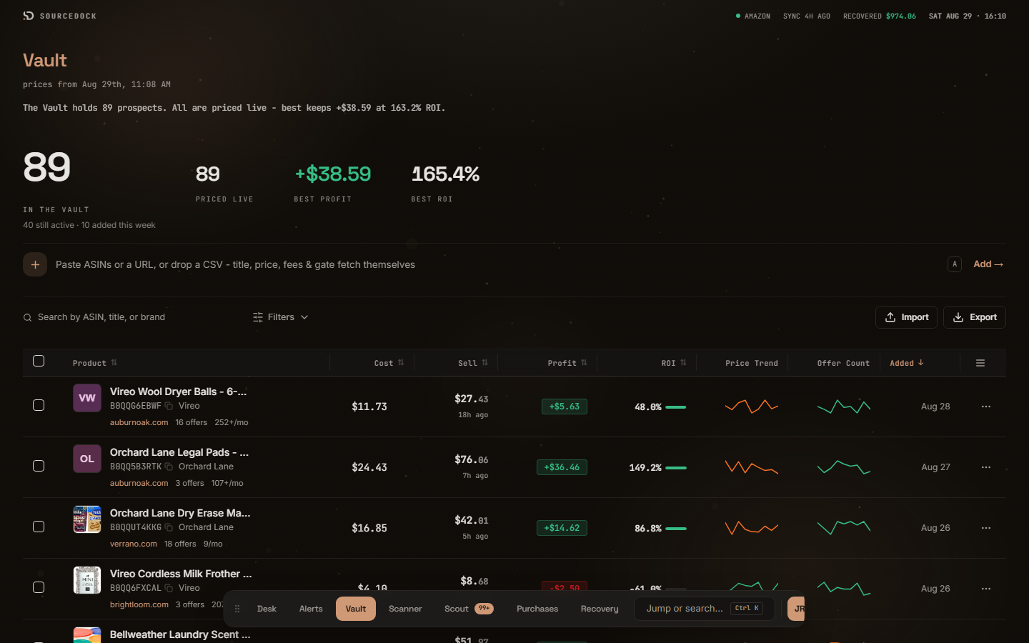 See Amazon fees before you buy